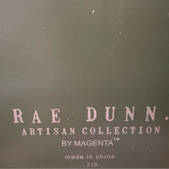 Rae Dunn Artisan Collection Green Tray - Picture 2 of 3